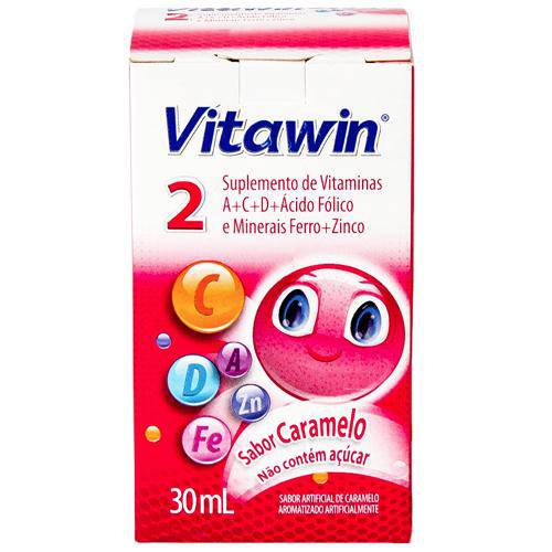 Vitawin 2 Líquido Sabor Caramelo 30ml