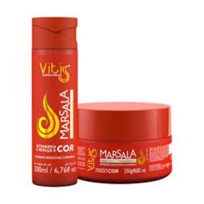 Vitiss Marsala Shampoo 200ml + Máscara 250g