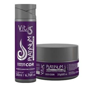 Vitiss Platinum Shampoo 200ml + Máscara 250g