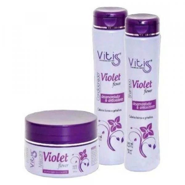 Vitiss Violet Shampoo + Condicionador 300ml + Máscara 250g