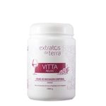Vitta Relax Creme de Massagem Corporal Vinho 1Kg Extratos