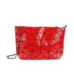 Viva Modelo mais recente Presente Mulheres Geometric Rhombic PU Folding Bag Bag Makeup 5X8 portátil