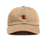 Viva Outdoor Casual Cool Fashion Sun Carta protegido Rose bordou o Snapback Hat