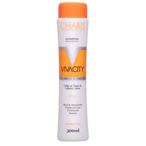 Vivacity Reflex Blond Charis - Shampoo para Cabelos Louros ou Grisalhos - 300ml - 300ml