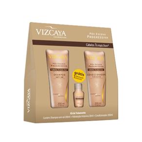 Vizcaya Pós Escova Vizcaya - Kit de Shampoo + Condicionador + Ampola Hidratante Kit