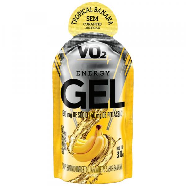 Vo2 Energy Gel - 30G - 1 Sachê - Integralmédica - Banana