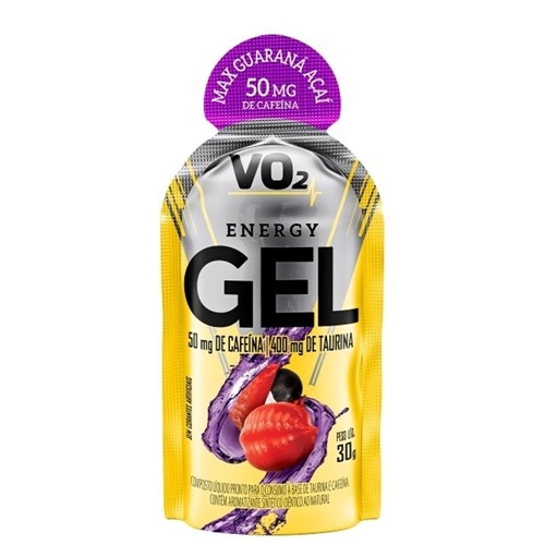 Vo2 Energy Gel(Cafeína) C/ 10 Sachês - Integralmédica (TANGERINA)