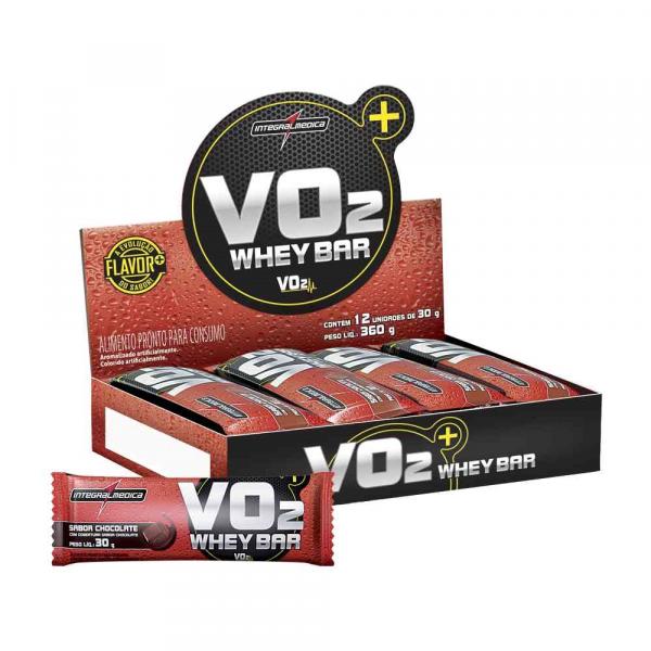 Vo2 Protein Bar 12 Unidades - Chocolate - Integralmedica