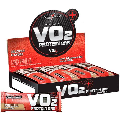 Vo2 Protein Bar (12 Unidades) - Integralmédica - Chocolate