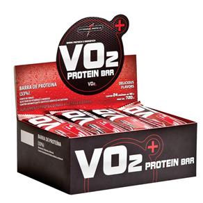 VO2 Protein Bar Integralmédica - 24 Unidades-Chocolate