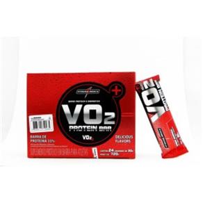 VO2 Protein Bar - Morango - Morango - 24 Unidades