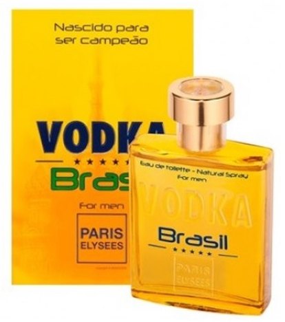 Vodka Brasil Amarelo - Paris Elysses - 100Ml - 100 Ml