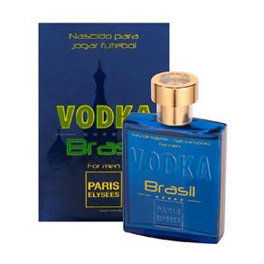 Vodka Brasil Azul Paris Elysees Eau de Toilette Perfumes Masculino - 100ml