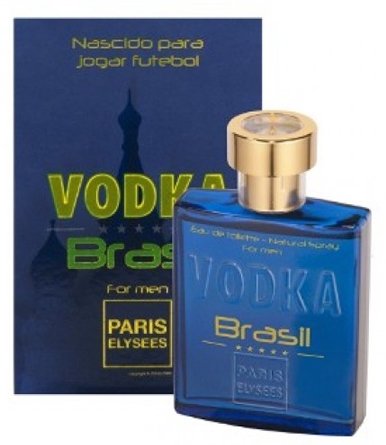Vodka Brasil For Men Blue Masculino Eau de Toilette 100ml - Paris Elysees