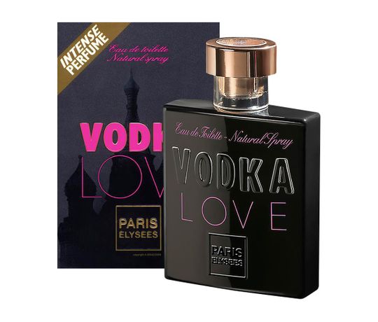 Vodka Love de Paris Elysees Eau de Toilette Feminino 100 Ml
