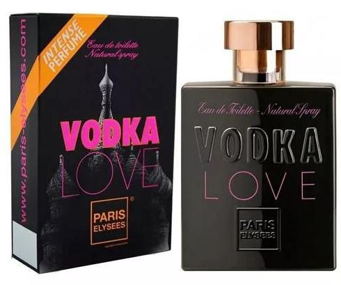 Vodka Love Paris Elysees Eau de Toilette Perfumes Femininos Selecione:100ml