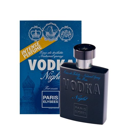 Vodka Night Eau de Toilette Paris Elysees - Perfume Masculino 100ml