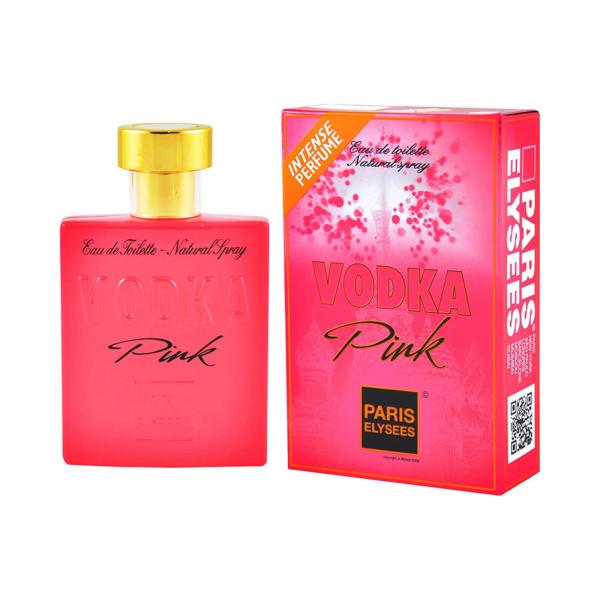 Vodka Pink Paris Elysees - Perfume Feminino 100ml