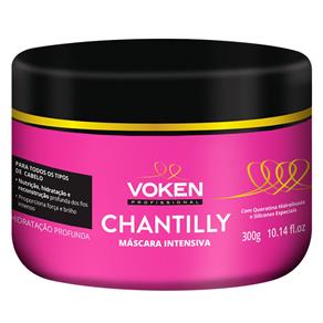 Voken Chantilly - Máscara Intensiva Hidratação Profunda 300G