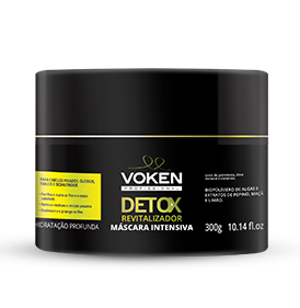 Voken Detox Máscara Intensiva de Hidratação Profunda 300g PH 3,5