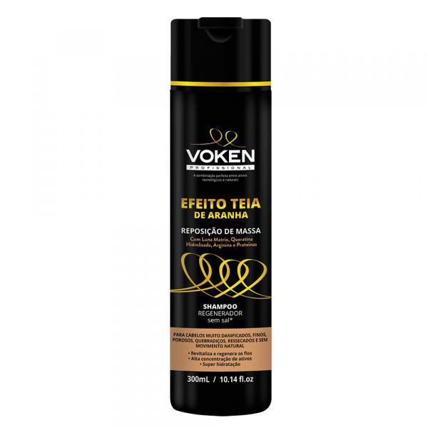 Voken Efeito Teia de Aranha - Shampoo Regenerador