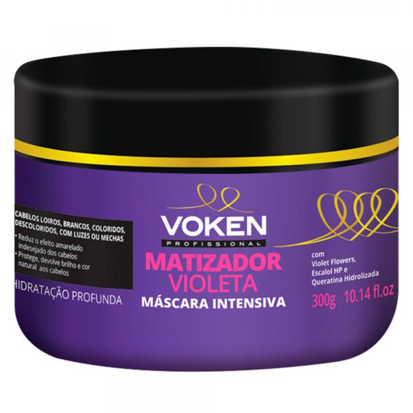 Voken Matizador Violeta - Máscara Intensiva de Hidratação