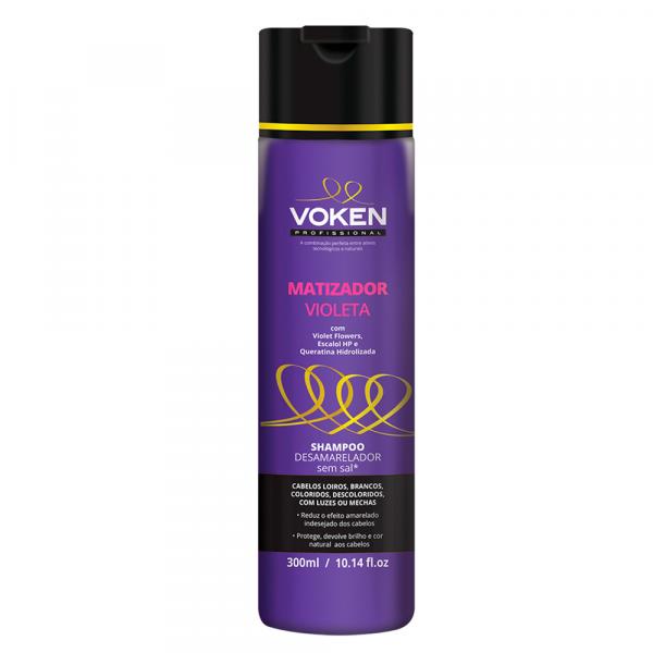 Voken Matizador Violeta - Shampoo Desamarelador