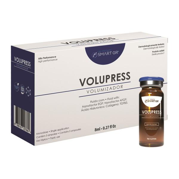 VOLUPRESS - Super Hidratante - 5 Frascos de 8 Ml - Intradermoterapia Pressurizada -Smart GR