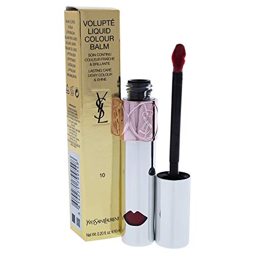 Volupte Liquid Colour Balm - 10 Devour me Plum By Yves Saint Laurent For Women - 0.2 Oz Lip Gloss