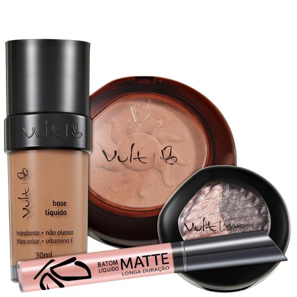 Vult Make Up Duo Solei Baked 01 Kit (4 Produtos)