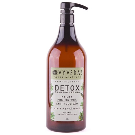 Vyvedas Shampoo Vegano 1 Litro - Detox