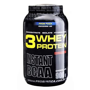 3W Whey Protein 3W - Probiótica - 900g- Chocolate