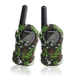 Walkie-talkie pai-filho chamada de camuflagem walkie-talkie infantil interativo de mão das crianças