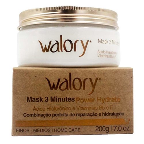 Walory Máscara Power Hydrate 3 Minutos 200G