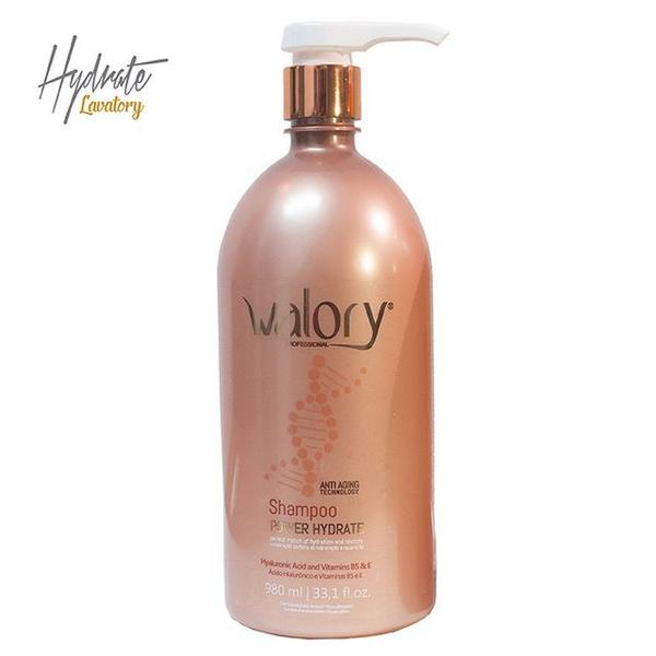 Walory Shampoo Professional Power Hydrate Lavatory 980ml