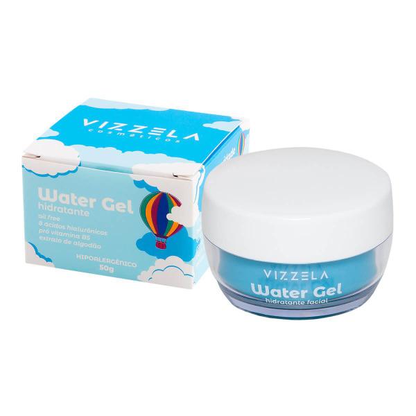 Water Gel Hidratante Facial Vizzela - Hipoalergenico Refrescante