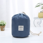 Waterproof Barrel Viagem Cosmetic Bag Nylon Lavável Bag portátil Kit Beleza Bolsa de Higiene Pessoal Gostar
