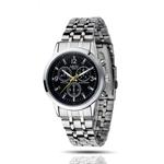 Luxury Waterproof Stainless Steel Quartz Business Man Wrist Watch BK