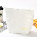 Waterproof reutilizáveis ¿¿Lunch Box Leakproof Duplas Brown Paper Bag Tyvek Almoço