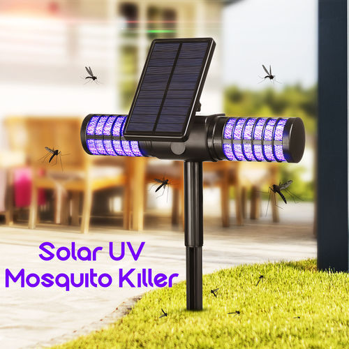 Waterproof Solar Powered Mosquito assassino Luz para Supplies Oudoor