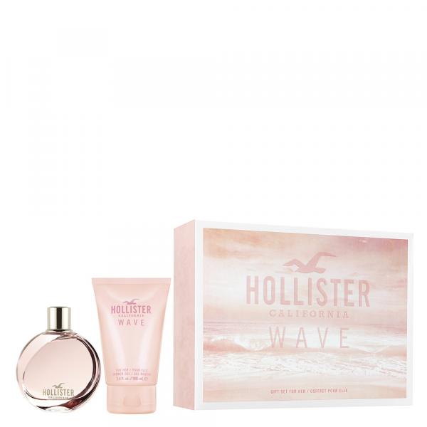 Wave For Her Hollister - Feminino - Eau de Parfum - Perfume + Gel de Banho