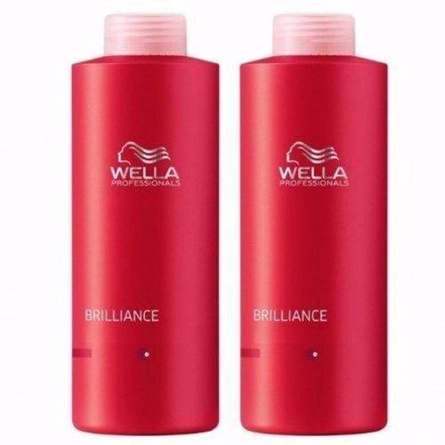 Wella Brilliance Kit Shampoo + Condicionador de 1 Litro