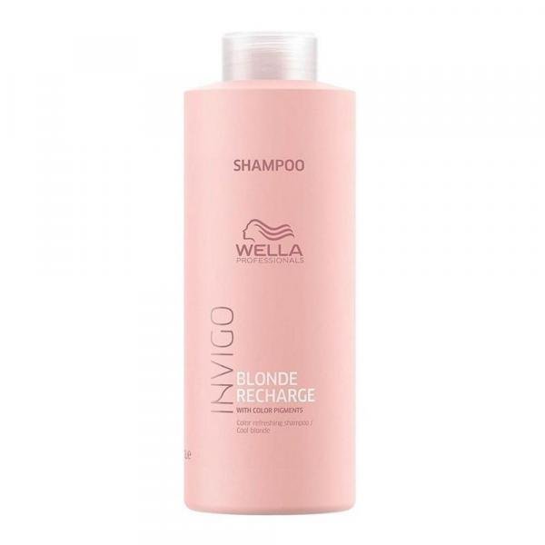 Wella Invigo Blonde Recharge Cool Blonde Shampoo 1 L