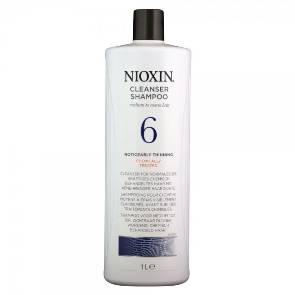 Wella Nioxin System 6 Cleanser Shampoo 1000ml - Wella Professionals