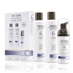 Wella Nioxin System 6 Para Cabelos Normais a Espessos - Kit 3 Produtos