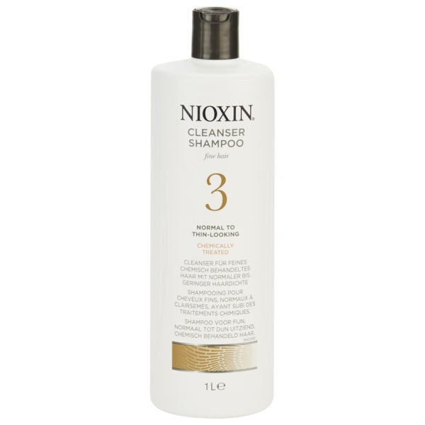 Wella Nioxin System 3 Cleanser Shampoo 1000ml - Wella Professionals