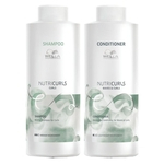 Wella NutriCurls Duo Kit Shampoo (1000ml) e Condicionador (1000ml)