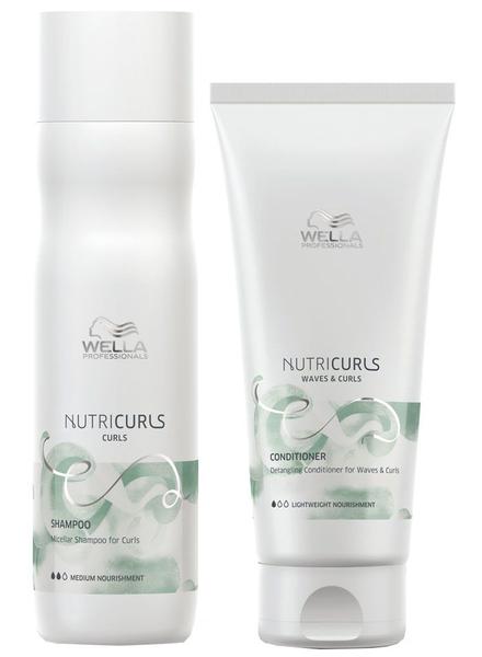 Wella NutriCurls Duo Kit Shampoo (250ml) e Condicionador (200ml)
