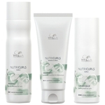 Wella NutriCurls Kit Shampoo (250ml), Condicionador (200ml) e Creme sem Enxágue (150ml)