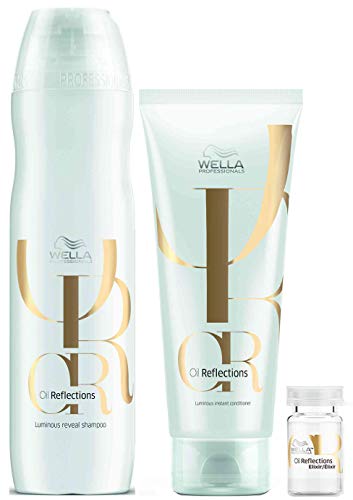 Wella Oil Reflections Kit Shampoo (250ml), Condicionador (200ml) e Elixir (6x10ml)
